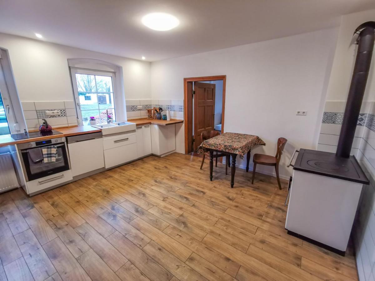 Apartment In Herrenhaus Gross Pinnow Extérieur photo